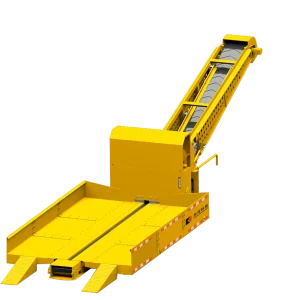 SYD400-8.9 矿用混凝土上料机——胶轮式取料