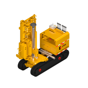 矿用气动炸药推送车