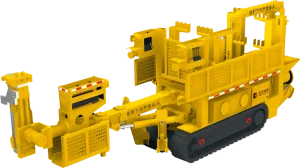 单臂液压锚杆钻车 / 矿用轨道梁辅助安装车