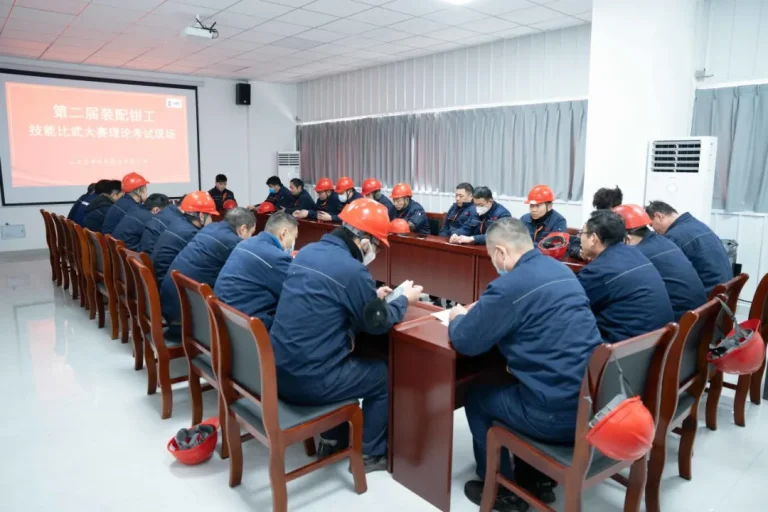 天河科技隆重举行第二届装配钳工技能比武大赛