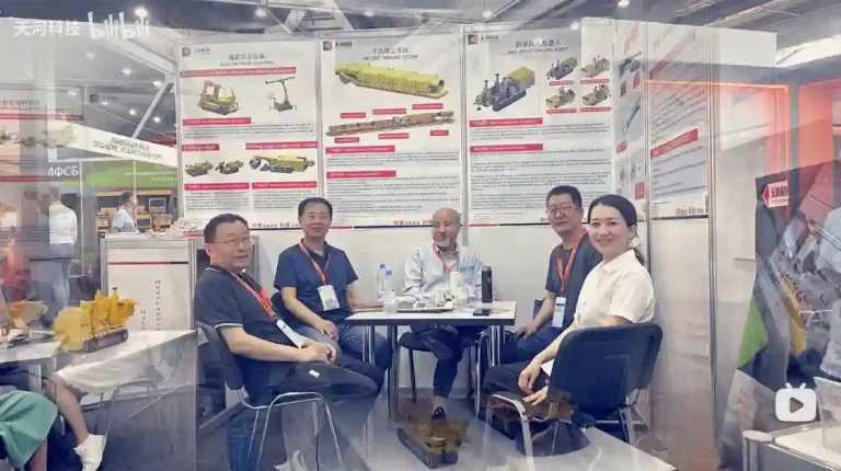 天河科技亮相俄罗斯新库兹涅茨克国际矿业展